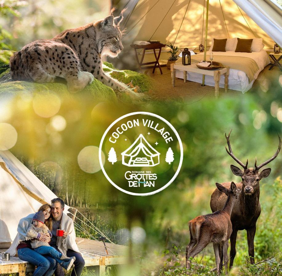 Cocoon Village - Glamping - Domaine Des Grottes De Han Rochefort Exterior photo